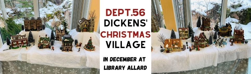 dept.56 dickens christmas village banner